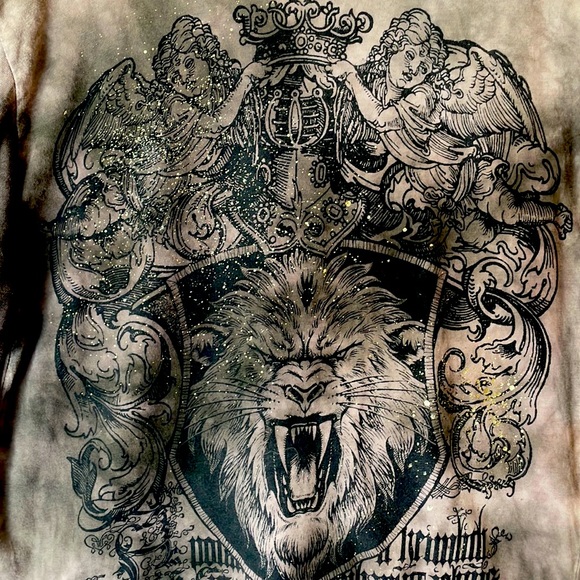 Affliction Other - RARE Vintage Lion Affliction Polo Shirt